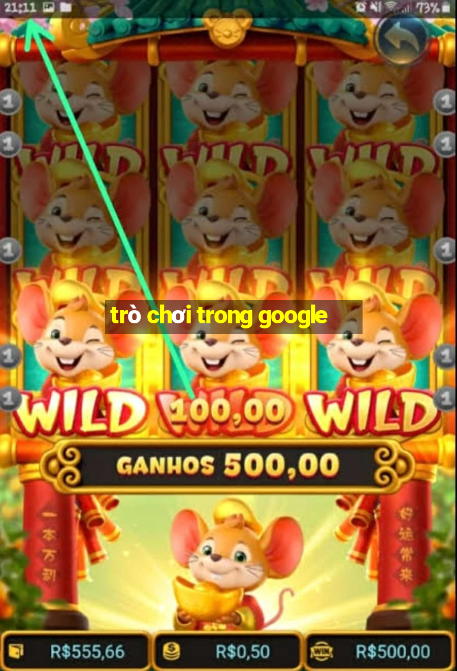 trò chơi trong google