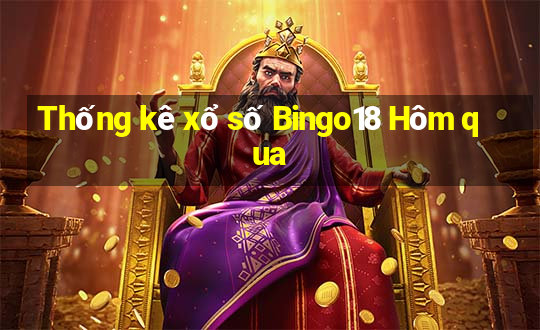 Thống kê xổ số Bingo18 Hôm qua