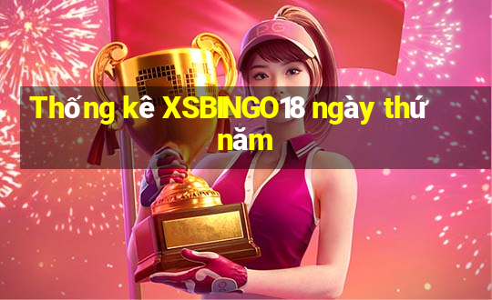 Thống kê XSBINGO18 ngày thứ năm