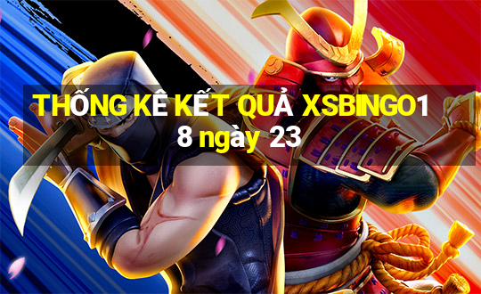 THỐNG KÊ KẾT QUẢ XSBINGO18 ngày 23