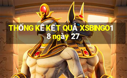 THỐNG KÊ KẾT QUẢ XSBINGO18 ngày 27