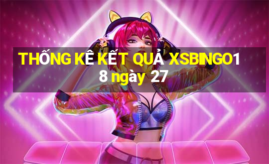 THỐNG KÊ KẾT QUẢ XSBINGO18 ngày 27