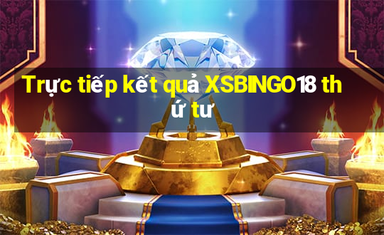 Trực tiếp kết quả XSBINGO18 thứ tư