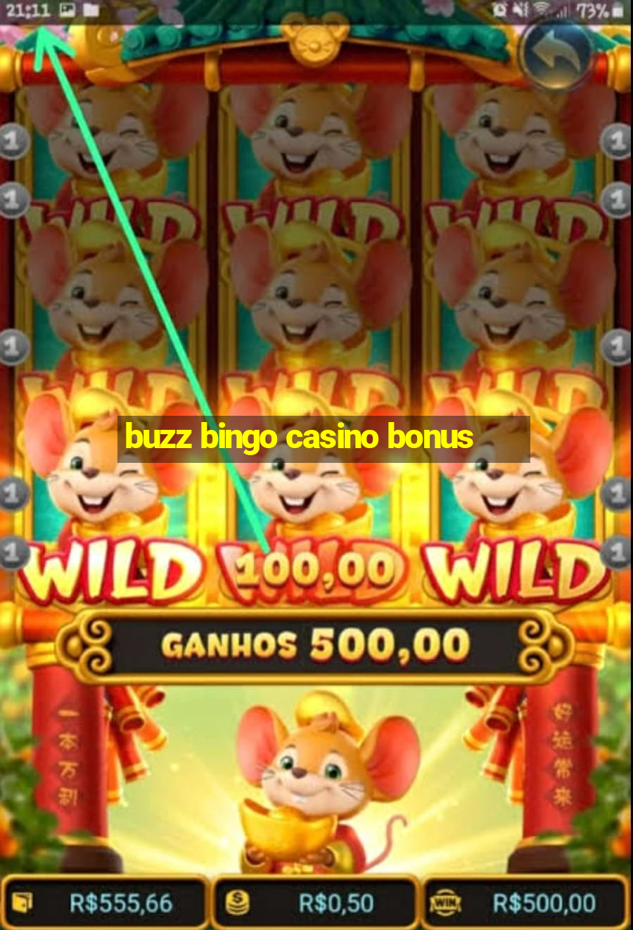 buzz bingo casino bonus