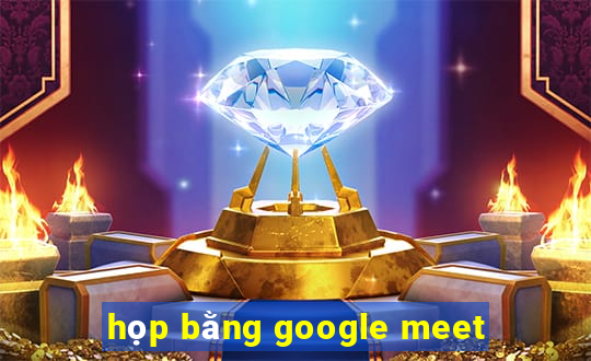 họp bằng google meet