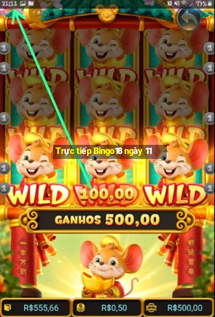 Trực tiếp Bingo18 ngày 11